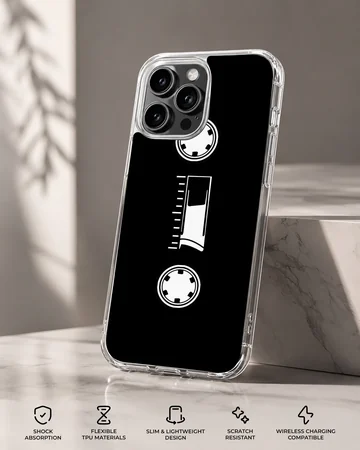 Cassettes phone case featuring retro music design — Specs