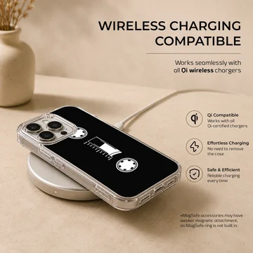 Cassettes phone case featuring retro music design — Charging