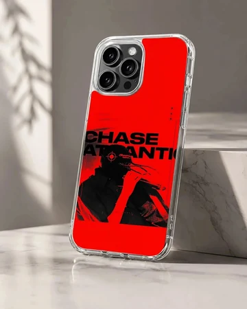 Chase Atlantic red and black music graphics phone case