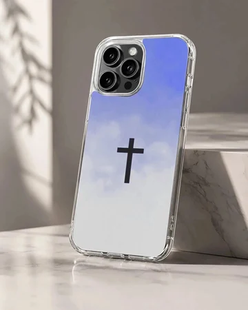 Christian Cross Phone Case Soft Matte TPU