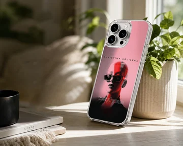 Christina Aguilera The X Tour concert artwork on a slim TPU snap phone case — Lifestyle