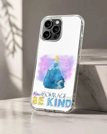 Cinderella Watercolor Quote Phone Case
