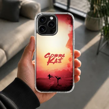 Cobra Kai phone case with energetic design — Lifestyle