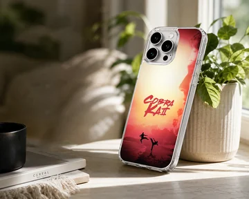 Cobra Kai phone case with energetic design — Lifestyle
