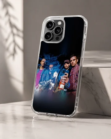 Coldplay music band portrait artwork on a slim phone case — Hero