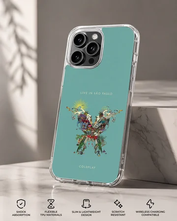 Coldplay Live In Sao Paulo butterfly collage phone case — Specs