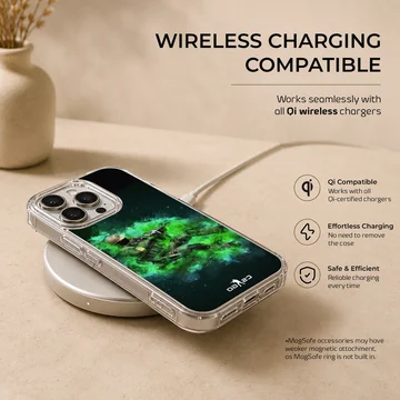 Counter-Strike tactical green gaming artwork phone case — Charging