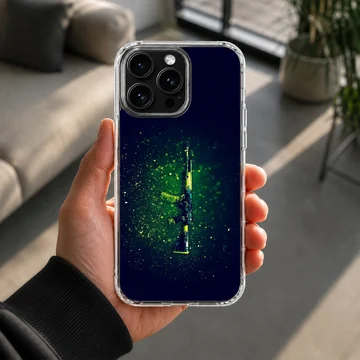 Counter-Strike gaming phone case featuring an illustrated weapon design. — Lifestyle