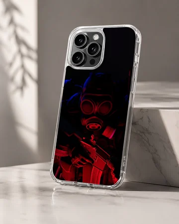 Counter strike tactical soldier digital illustration phone case — Hero