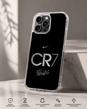 Cristiano Ronaldo signature design on a phone case — Specs