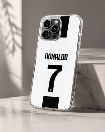 Cristiano Ronaldo minimalist design on phone case — Hero