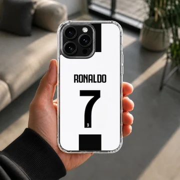 Cristiano Ronaldo minimalist design on phone case — Lifestyle