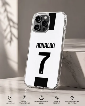 Cristiano Ronaldo minimalist design on phone case — Specs
