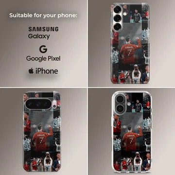 Cristiano Ronaldo photographic montage design phone case — Collage
