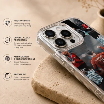 Cristiano Ronaldo photographic montage design phone case — Info