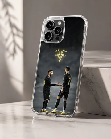 Cristiano Ronaldo football theme artwork on phone case — Hero