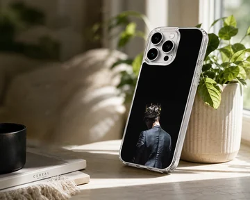 Stylish crown design showcased on a sleek phone case — Lifestyle