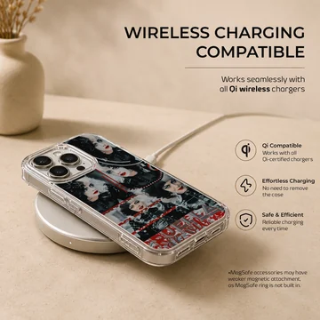 Striking Cruella De Vil design on a phone case — Charging