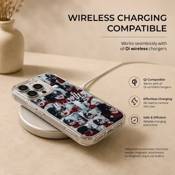 Edgy Cruella De Vil artwork on a stylish phone case — Charging