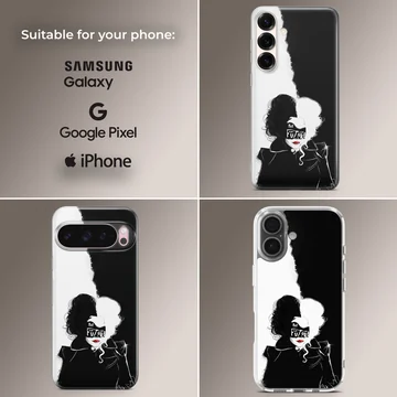 Cruella De Vil illustration phone case — Collage