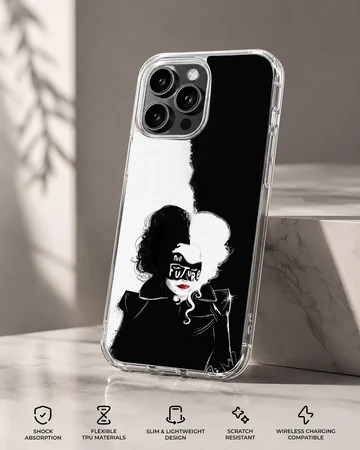 Cruella De Vil illustration phone case — Specs