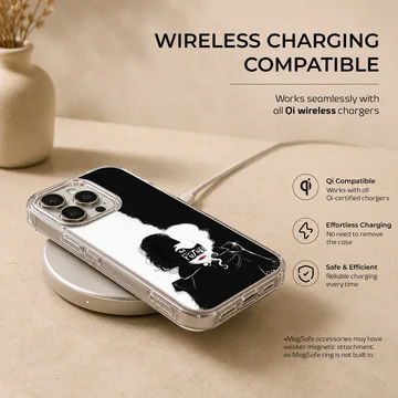 Cruella De Vil illustration phone case — Charging