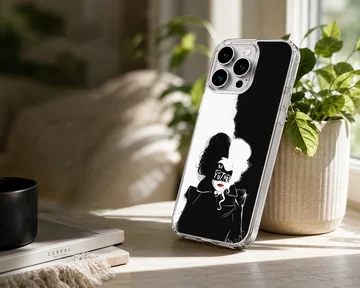 Cruella De Vil illustration phone case — Lifestyle