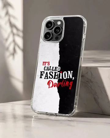 Cruella De Vil design with bold typography – phone case