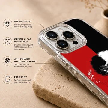 Edgy Cruella De Vil design on a phone case — Info