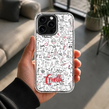 Edgy Cruella De Vil artwork on a phone case — Lifestyle