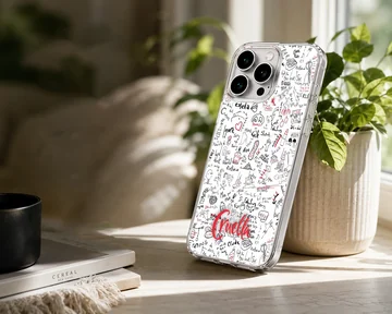 Edgy Cruella De Vil artwork on a phone case — Lifestyle