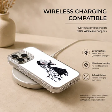 Stunning Cruella De Vil design on a matte finish phone case — Charging