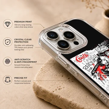 Edgy Cruella De Vil artwork printed on a phone case — Info