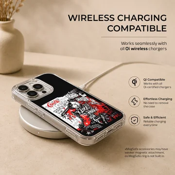 Edgy Cruella De Vil artwork printed on a phone case — Charging