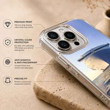 Photographic design of cruise ships on the ocean phone case — Info