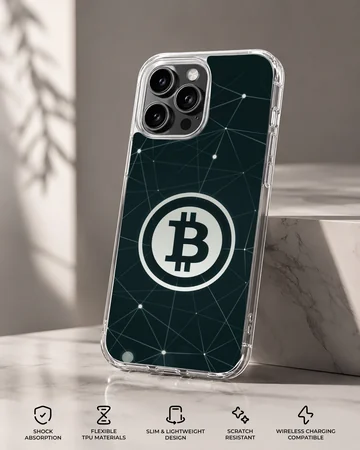 Stylish crypto-themed phone case with digital artwork — Specs