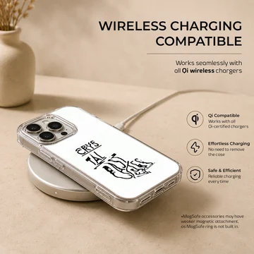 Bold typography design on a Crystal Castles phone case — Charging