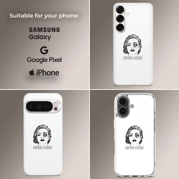 Bold graphic design featuring Crystal Castles on a phone case — Collage