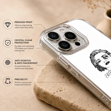 Bold graphic design featuring Crystal Castles on a phone case — Info