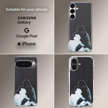 Ethereal Crystal Castles artwork printed on a phone case — Collage