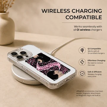 Edgy digital artwork of Crystal Castles on a phone case — Charging