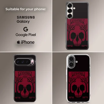 Edgy crystal castles design phone case — Collage
