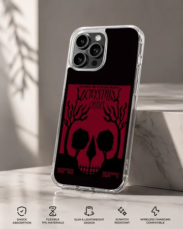 Edgy crystal castles design phone case — Specs