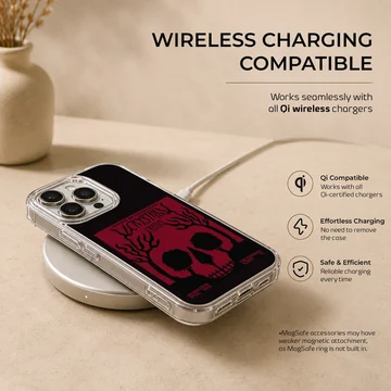 Edgy crystal castles design phone case — Charging