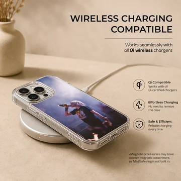 Vibrant Crystal Castles performance captured in this phone case — Charging