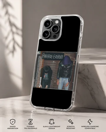 Stunning photographic artwork of Crystal Castles on a phone case. — Specs