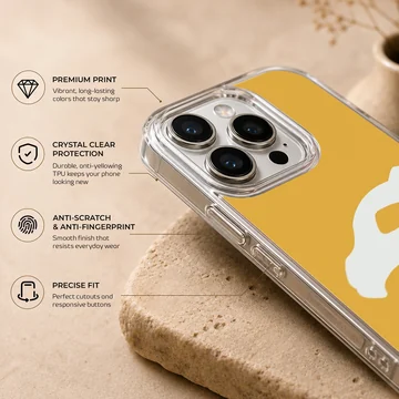 Cubone design on a yellow background phone case — Info