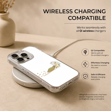 Playful cartoon design of Cubone on a phone case — Charging