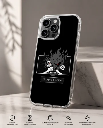 Futuristic cyberpunk artwork on a phone case — Specs