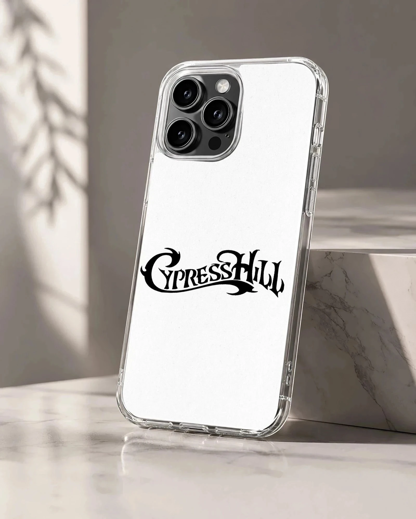Cypress Hill logo design on a phone case